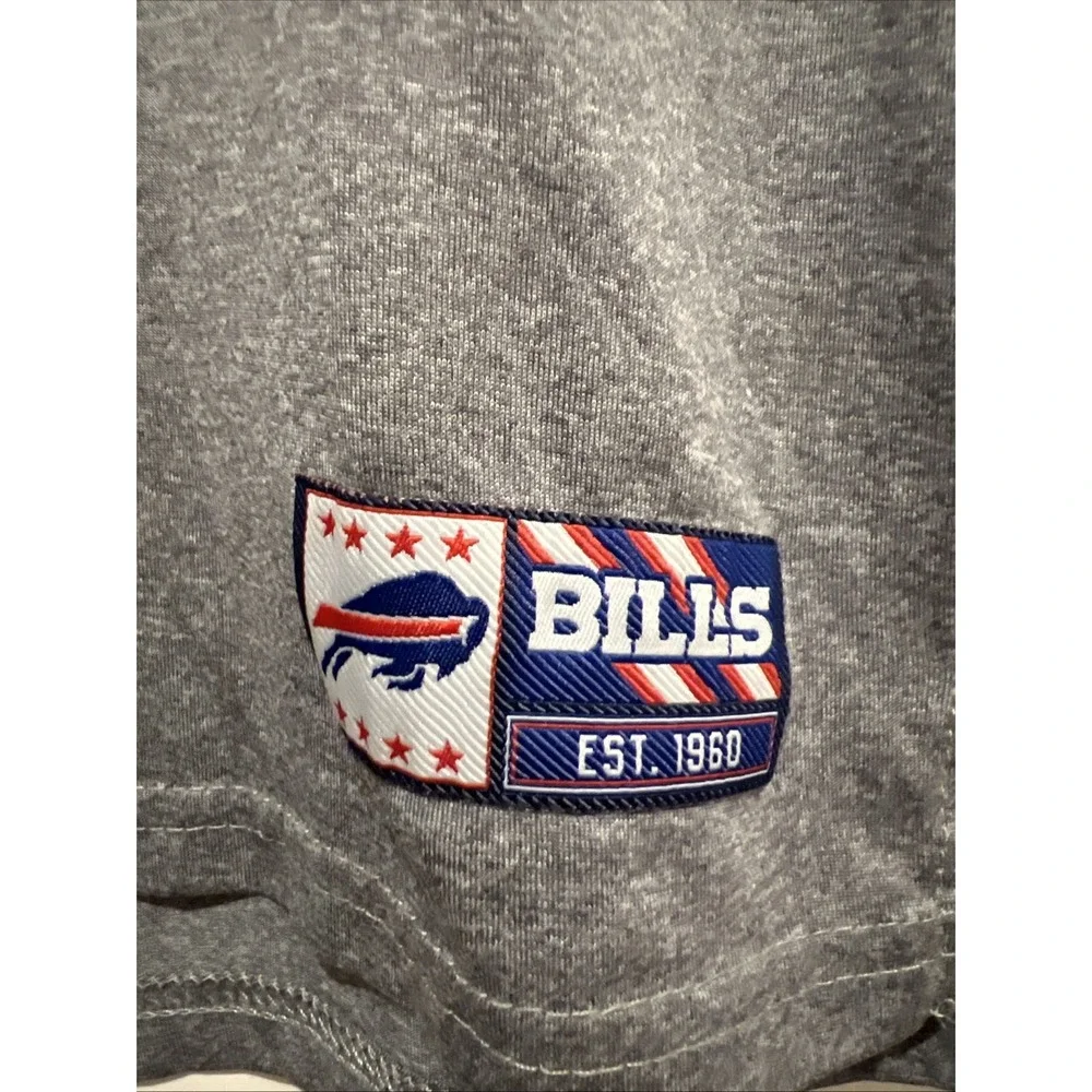 Boys NFL Buffalo Bills QuarterZip Size 8 Back To School